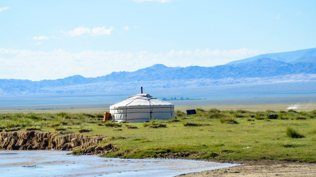 Mongolian yurt in West Mongolia