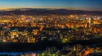night colors of Ulaanbaatar