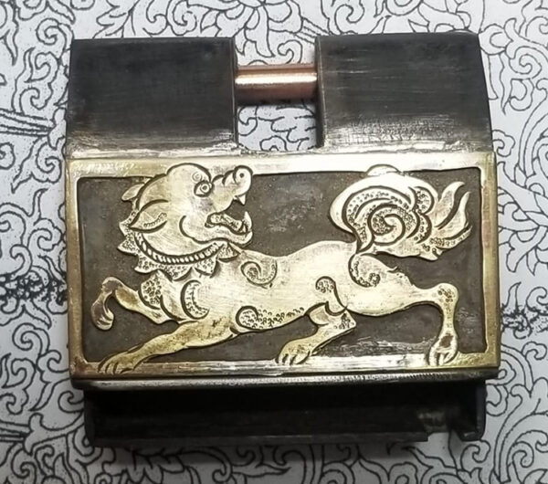 Engraved traditional locks