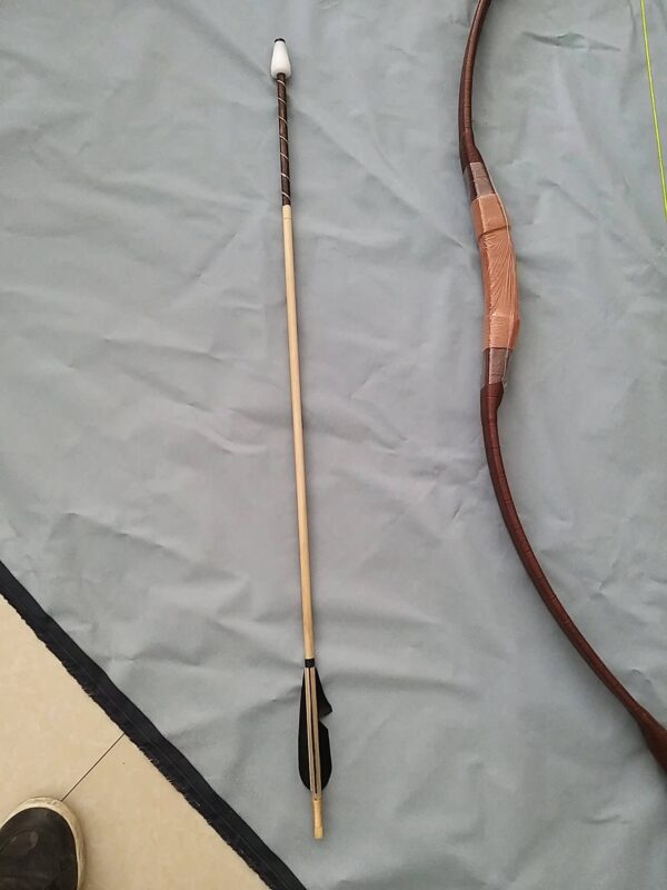 Mongolian traditional bow arrow for training