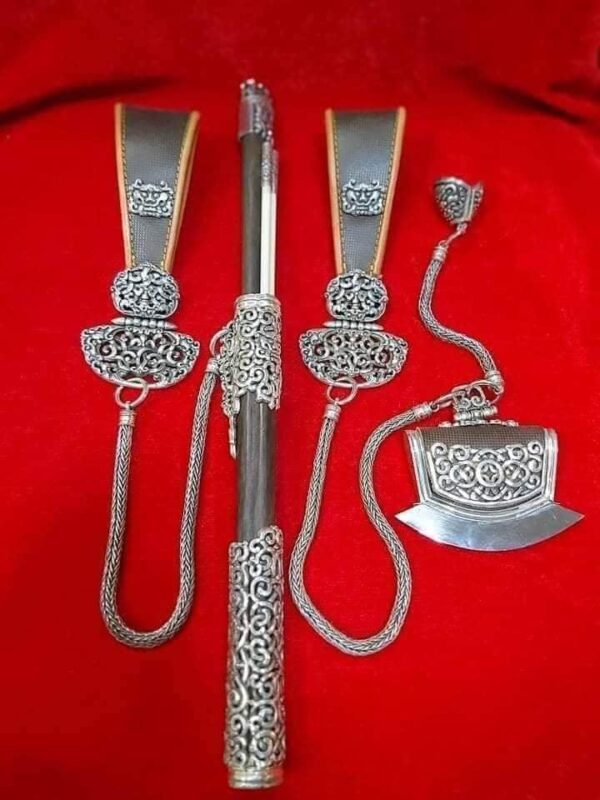 traditional Mongolian knife set