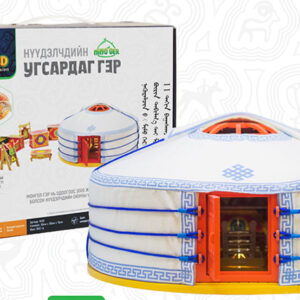assembling toy yurt Naad brand